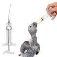 thumbnail image 3 of Mightlink 10/20/30/50ml Baby Bird Feeder with Scale Round Hose Adjustable Gavage Tube Milk Feeder Handheld Parrot Liquid Food Feeding Syringe Bird Supplies, 3 of 7