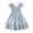 Blue, variant on Sngxgn Lace Halter Lace Back Flower Girl Dresses Dress for Girls(Blue,120)