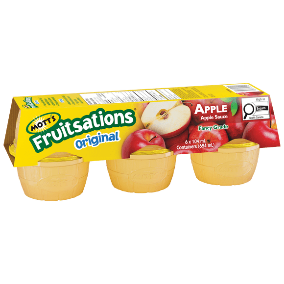 Mott’s Fruitsations Sauce aux pommes originale