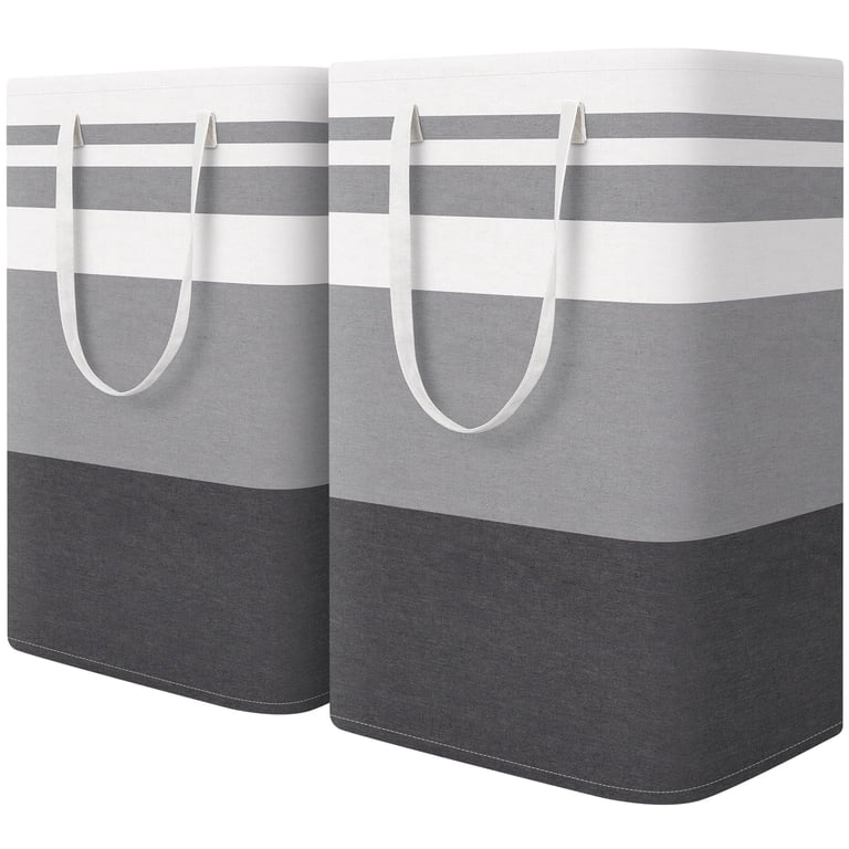 Aertyole 2-Pack Large Laundry Hampers, 75L Waterproof photo 1