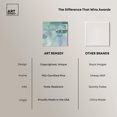 thumbnail image 6 of Lilly Pad Abstract I Canvas Coastal Farmhouse Wall Art by Art Remedy, Gallery Wrapped, 24" x 24", 6 of 7