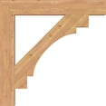 thumbnail image 3 of Ekena Millwork 5 1/2"W x 40"D x 40"H Merced Block Smooth Bracket, Western Red Cedar, 3 of 4