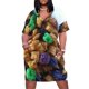 thumbnail image 1 of Un tazón de Capt. Crunch con Crunchberries. Vestido holgado con bolsillos. Vestidos africanos para mujer. Vestidos de cóctel., 1 of 6