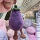 thumbnail image 1 of Large collection of plush toys, plush dolls, dolls, gifts, bag charms, eggplant charms, 12cm, 1 of 1