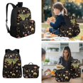 thumbnail image 5 of Bulopur Vintage Mushroom Print Kids Backpack Set 4 Pcs Lightweight Waterproof Kids School Bag with Lunch Bag, Pencil Case and Water Bottle Cover for Kids Ages 5-12, 5 of 8