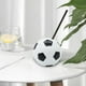 thumbnail image 4 of Vasos con forma de balón deportivo de 450 ml con tapa y pajita para beber jarabe Fútbol, 4 of 9