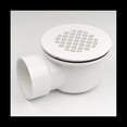 thumbnail image 5 of Low Profile Shower Base Drain with Perforated Strainer Side Outlet Shower Drain Side Outlet Drain Assembly, 5 of 8