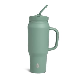 TAL 30oz Stainless Steel Travel Mug with Silicone Straw
