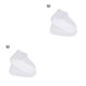 thumbnail image 4 of Naiovety Cubierta de zapatos Protector de zapatos impermeable de silicona Cubrezapatos antideslizantes resistentes al desgaste, blanco, M Type5 NO5, 4 of 6