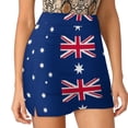 thumbnail image 4 of Australian Flag Australia Patriotic Women Sports Skirt Tennis Golf Dance Fitness Running Yoga Skirts Australian Flag Australia, 4 of 7