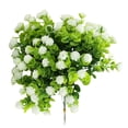 thumbnail image 2 of Decorative Flower Bundles Verdsylv Decorative Artificial Cemetery Flower Bouquet&nbsp;- Plastic Silk Bloom for Hanging Window Box - Home Table Centerpiece Decor - Outdoor Memorial Arrangement, 2 of 9