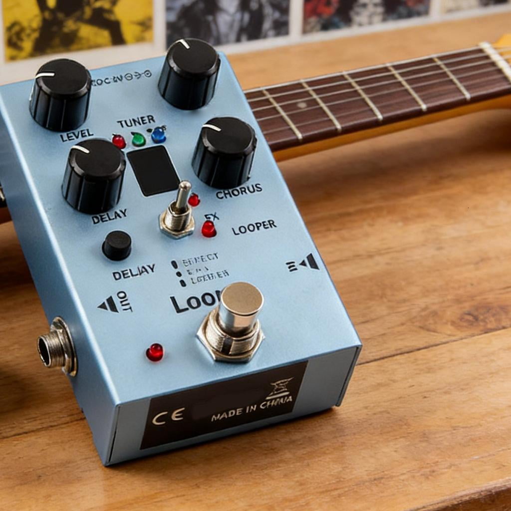 SDFGTstore Multi Effect Electric Guitar Pedal Looper Guitar Multi Effects Processor