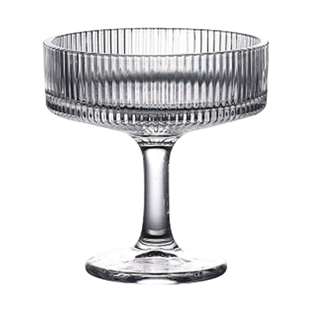 Bookk Glasses Gold Rim Glasses 8 Oz Classic Cocktail Glassware Champagne Cosmopolitan Crystal Goble, Art Deco