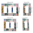 thumbnail image 2 of Yayeee Rocker Switch Wall Plate 3-Gang 6.5"x4.6" Home Decorative Outlet Cover, Colorful Seaside, 2 of 6
