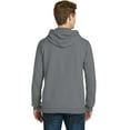 thumbnail image 2 of Port & Company Pigment Dyed Pullover Hooded Sweatshirt-4XL (Pewter), 2 of 6