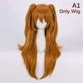 thumbnail image 1 of MesaSe Perruques Synthétiques Résistantes à la Chaleur en EVA de Haute Qualité Asuka Langley Soryu Cosplay, 1 of 4