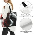 thumbnail image 3 of Disketp Cool Black And White Dragon Tote Bag for Women, Handbag Shoulder Tote Bag, for Shopping and Travel, 3 of 8