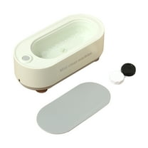 Compact Ultrasonic Jewelry Cleaner - High-Frequency Vibration Cleaning Box for Glasses, Jewelry, Makeup Brushes