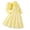 Z-yellow-2, variant on LNMQLPDBS Dresses Sets for Girls Halter Ruffle Flowy Dress & Layered Ruffle Long Sleeve Sun Protection Coat 2pcs Outfits Trendy Summer Clothes Set for Going Out and Family Photo Yellow 8-9 Years