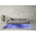 thumbnail image 3 of Ahgly Company Indoor Rectangle Oriental Blue Industrial Area Rugs, 8' x 12', 3 of 4