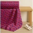thumbnail image 4 of Soimoi Cotton Cambric Fabric Waves,Whale & Dolphin Ocean Print Sewing Fabric Yard 56 Inch Wide, 4 of 7