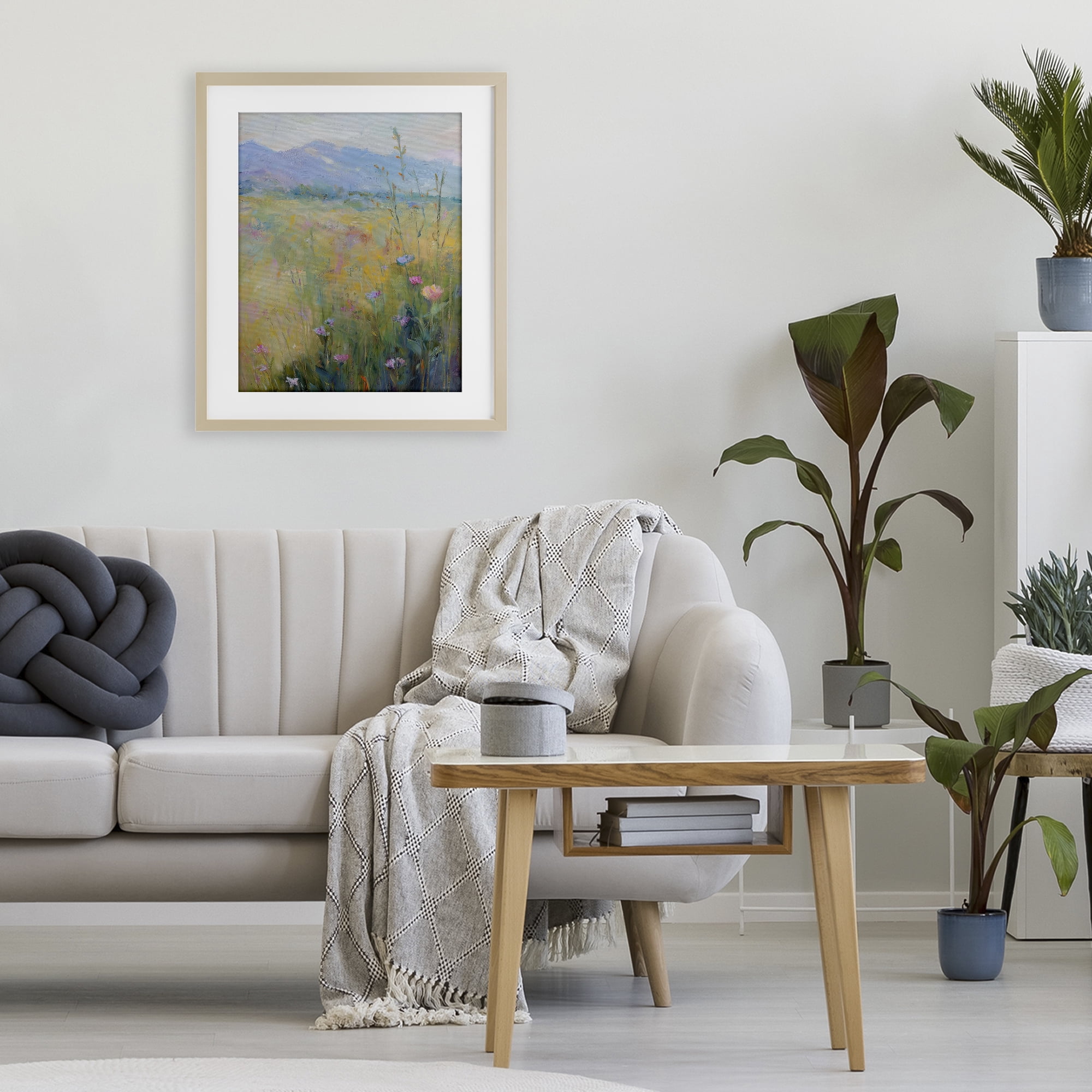 Stupell Industries Peaceful Meadow's Embrace Birch Framed Print Under Glass, design by Svetlana Aleynikova