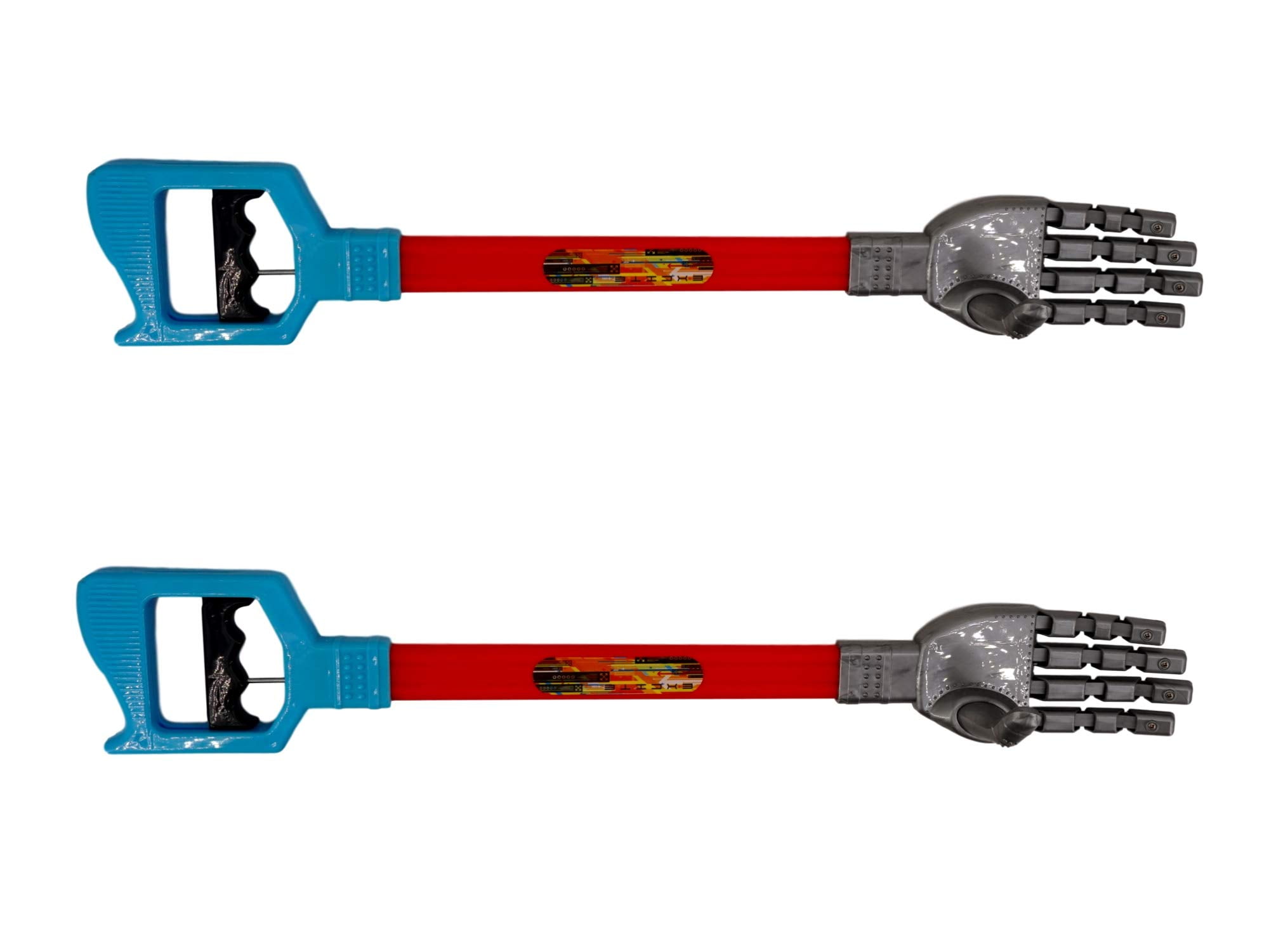 Treasure Co Trio Plastic Robot Hand Grabber (2 Pack) Kids Grabbing