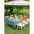 thumbnail image 4 of Outdoor Tablecloth with Umbrella Hole for Patio/Picnic/Party/Camping, Orange Yellow Green Ombre Waterproof Table Cloth Rectangle Table Cover Washable, Modern Art Aesthetics Abstract (54"x 80"), 4 of 8