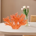 thumbnail image 6 of Pretyzoom Yellow Decorative Coral Sculpture for Home Office Tabletop Decor, 6 of 6