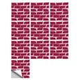 thumbnail image 2 of Peel and Stick Backsplash for Kitchen 10 Sheet 6"x6" Red Subway Backsplash Tile Self Adhesive Back Splash Stick Wall Tiles Peel and Sticker for Kitchen Bathroom Fireplace Laundry Room, 2 of 6