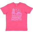 thumbnail image 3 of Inktastic Breast Cancer Awareness Month- October Youth T-Shirt, 3 of 5