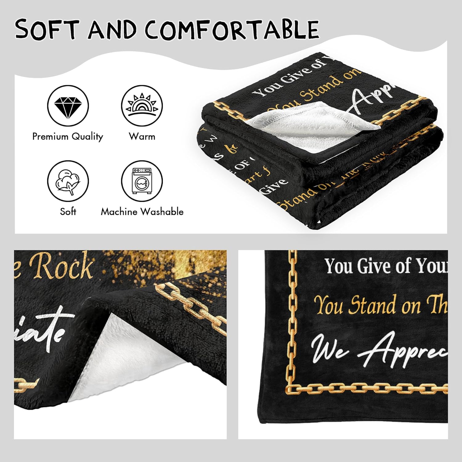 Pastor Gifts Blanket 60" x 50" - Pastor Gifts for Men - Pastor Appreciation Gifts for Men - Gift for Pastor Appreciation Day - Unique Pastor Gifts - Best Pastor Appreciation Gifts