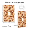 thumbnail image 3 of Disketp Autumn Leaves 2 Decorative Light Switch or Outlet Wall Plate with Safety Cover-Style T, 3 of 6