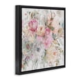 thumbnail image 2 of Stupell Industries Farmhouse Romantic Pastel Petals Black Floating Frame Canvas Art, 25 x 25, by Carol Robinson, 2 of 8
