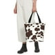 thumbnail image 5 of Balery Brown Cow Bolsa de Hombro con Diseño, Bolsa Grande y Duradera, Bolsa Versátil para Compras, 5 of 6