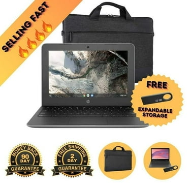 Restored Lenovo Chromebook 11A G8 - 11-6-Inch 4GB RAM 32GB SSD 2027 Latest Chrome OS - Bundled With Professional Carrying Case / Portable Expandable USB (Refurbished)