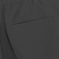 thumbnail image 5 of Men's Slim Fit Dress Pants Solid Color Bermuda Casual Business Office Trousers 34 01 Dark Gray, 5 of 5