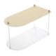 thumbnail image 2 of Organizador de baño acrílico multicapa, especiero para oficina, dormitorio y baño. 2 capas de blanco, 2 of 9