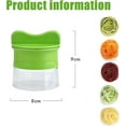 thumbnail image 2 of Vegetable Spiralizer - Multifunctional Spiral Cutter for Cucumbers, Potatoes, 2 of 4