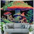 thumbnail image 4 of PRATYUS Mushroom Tapestry  Skull Floral Tapestry Sun and Moon Tapestries Vertical Galaxy Space Tapestry Wall Hanging for Home Decor Painting, 4 of 6