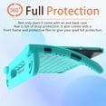 thumbnail image 6 of BMOUO Kids Case for Onn 10.1" Gen 4 2024 (Model:100135925) Tablet, Shockproof Light Weight Handle Stand Case for Walmart Tablet 10.1 inch 2024 (Gen 4), Teal, 6 of 7