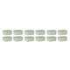 thumbnail image 1 of Recipiente de plástico para alimentos Yuarrent transparente sin BPA color Verde 4 piezas, 1 of 6