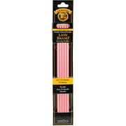 Lion Brand Double Point Knitting Needles, 8", 5-Pack, Size 7, Pink