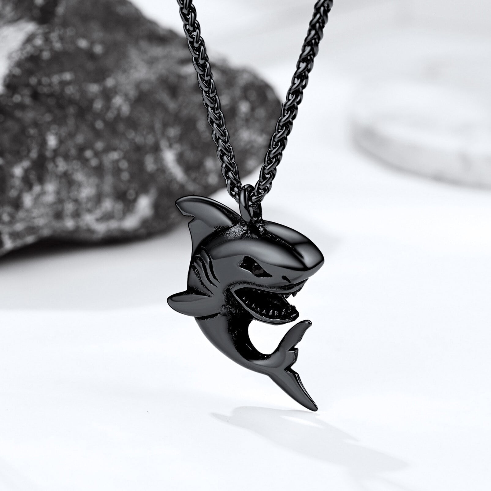 Iced Out Open Mouth Shark Pendant | Shark pendant, Hip hop jewelry, Pendant