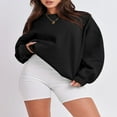 thumbnail image 4 of Sweats Surdimensionnés à Manches Longues pour Femmes, 4 of 6