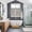 Gray Green Light Pink, variant on Vintage Spring Floral Kitchen Curtains Window Panels, Summer Botanical Watercolor Insulated Window Treatment Curtain, Grommet Curtains for Bedroom/Living Room/Bathroom, 2 Piece 52"Wx45"L