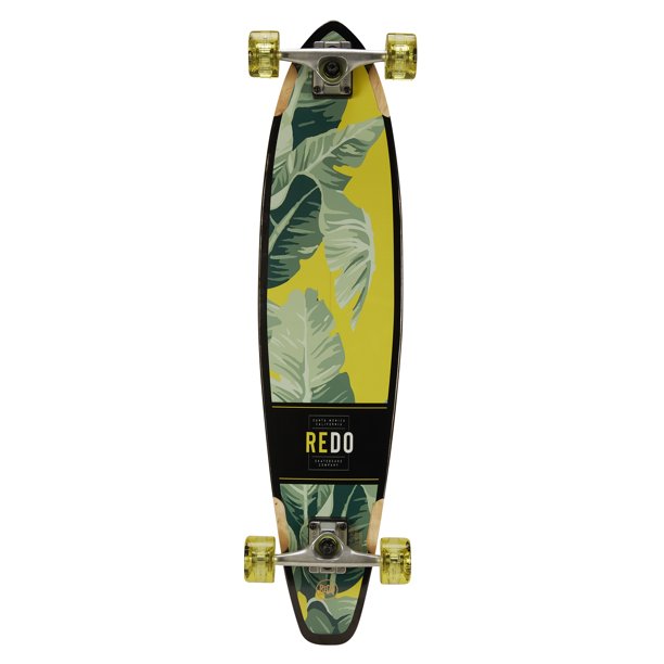 ReDo Skateboard 34.5" x 8" San Diego Palms Longboard Complete