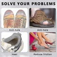 thumbnail image 5 of 8 Pairs Shoe Heel Repair Patch Kit Shoe Sneaker Hole Repair Patch Self-adhesive Shoe Heel Wear Hole, 5 of 5