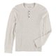 thumbnail image 1 of Camisa henley texturizada American Heritage para hombre beige grande, 1 of 2