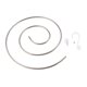 thumbnail image 1 of Varilla de secado de Ropa Ticfox tendedero en espiral Multifuncional Giratorio de Acero inoxidable, 1 of 12